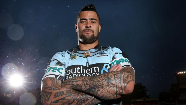 Andrew Fifita has been issued with a warning for consorting with criminals Pic Stephen Cooper