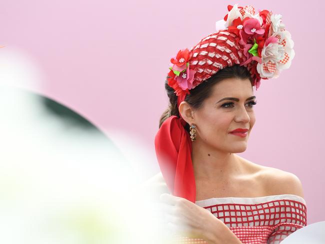 A Myer Fashions on the Field third runner-up Olivia Moore. Picture: AAP