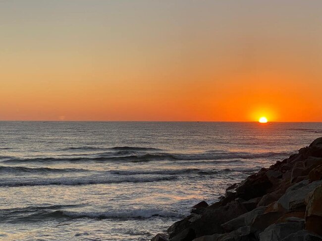 Sunrise from the north wall, snapped by reader Sean Bourke.