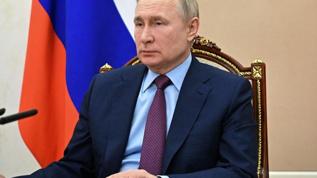 Russian President Vladimir Putin. Picture: Alexei Nikolsky/AFP/Sputnik