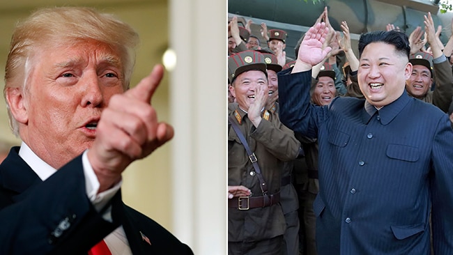 Donald Trump and Kim Jong-Un: the war of words between the United States and North Korea continues to escalate.