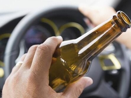 DRINK DRIVE: Generic drink driving image.