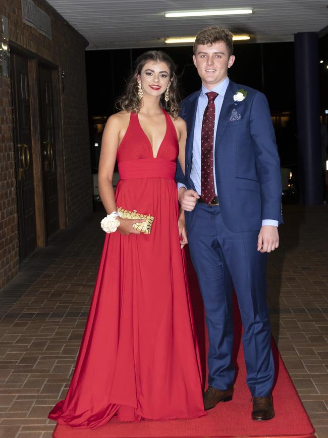 Toowoomba Grammar School senior formal held at Rumours. Georgia Connolly and Jonathan Storm