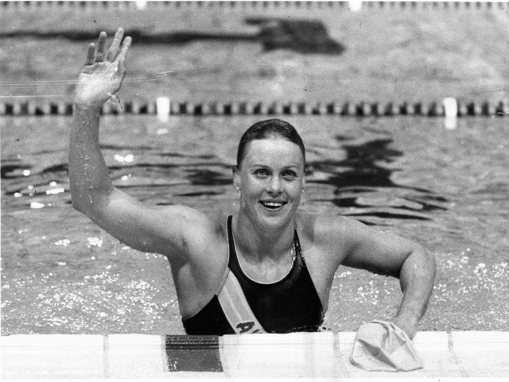 This year’s Olympic swimming trials would be held in the Chandler Pool built for the 1982 Commonwealth Games, where Lisa Curry won gold.