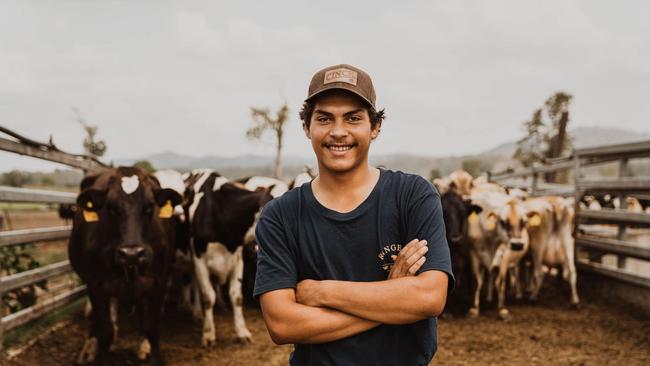 Loka Manu, 18, was one of seven finalists chosen from Australia and New Zealand to judge dairy cattle at the Brisbane Ekka next month. Photo: Lyndsay Douglas