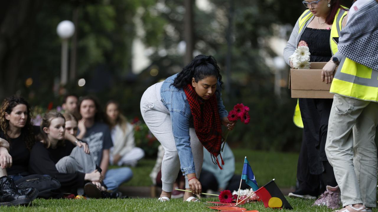 Thousands took part in a string of rallies to end male violence over 2024. Picture: NewsWire / Damian Shaw