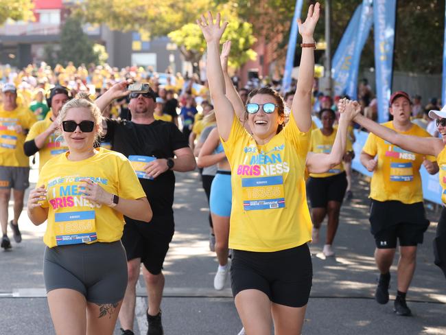 Bridge to Brisbane, Finish Line, Bowen Hills. Picture: Liam Kidston