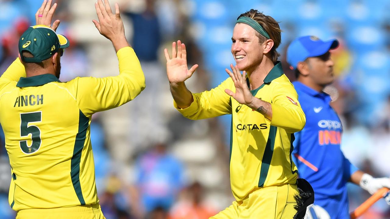 Adam Zampa and Aaron Finch are headed to India for a one-day tour in January.