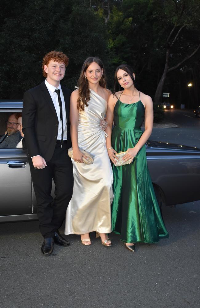 Students at the Good Shepherd Lutheran College formal 2024