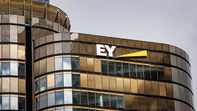 EY Oceania staff will discuss the termination of plans to separate the company’s audit and consulting arms. Picture: Chris Pavlich