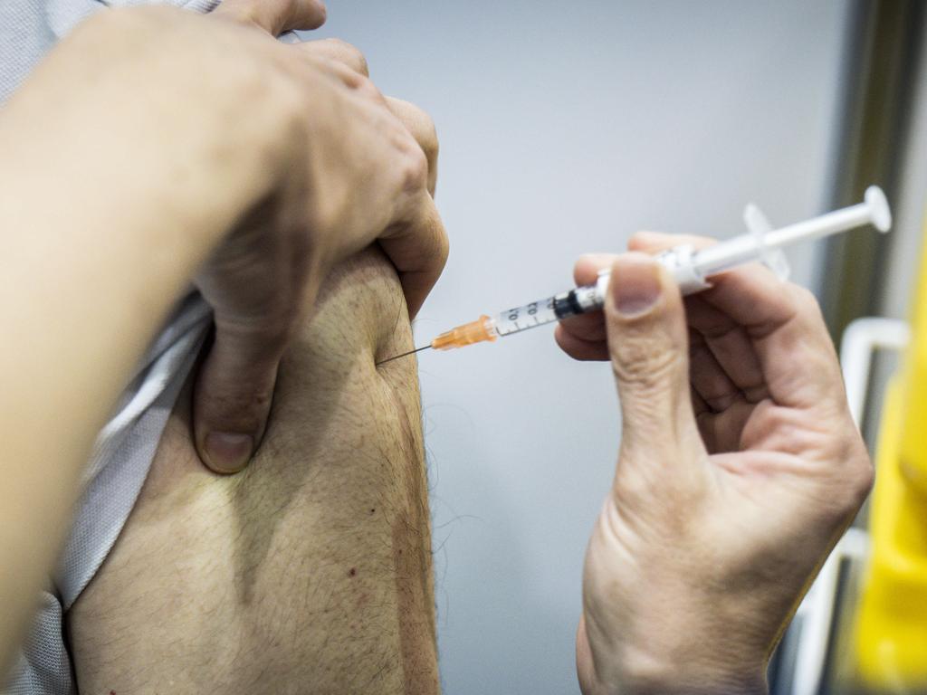 Getting vaccinated is crucial, experts say. Picture: Tony McDonough/NCA NewsWire