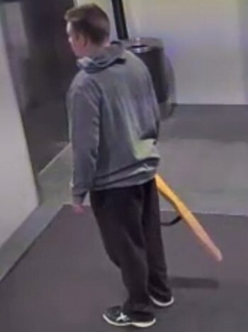 CCTV cameras captured Dick waiting for a lift at Doncaster shopping centre. Picture: Supplied