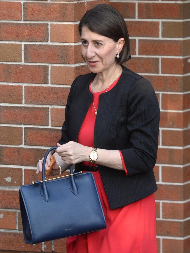 to Premier Gladys Berejiklian on grant applications.