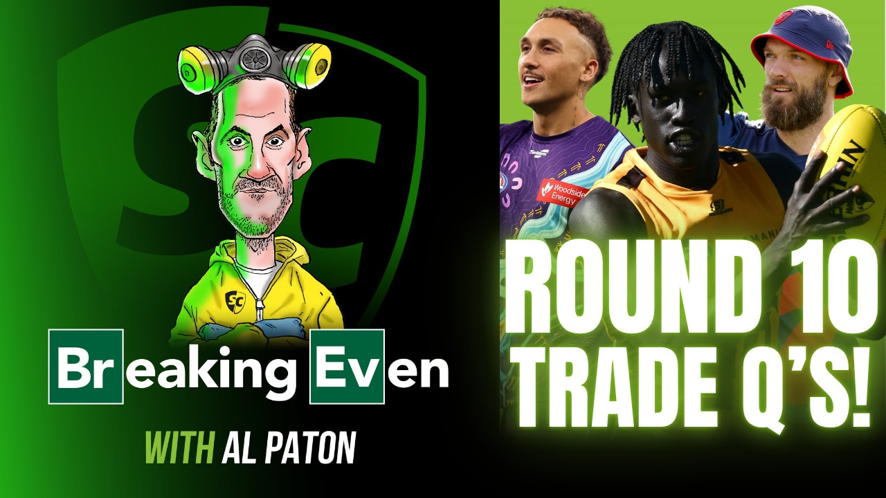 SuperCoach AFL: CJ trap, new DPPs, Gawn plan crazy or genius? | Breaking Even with Al Paton