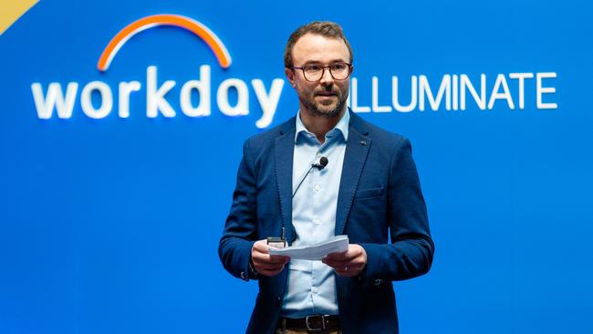 Workday head of learning Cade Elg was surprised to find a university in Melbourne engaging engineers to reinforce its floor to accommodate all the paperwork it was processing.