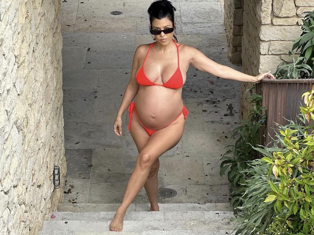 Kourtney Kardashian's due date is unknown, though she’s been flaunting her growing baby bump on social media.
