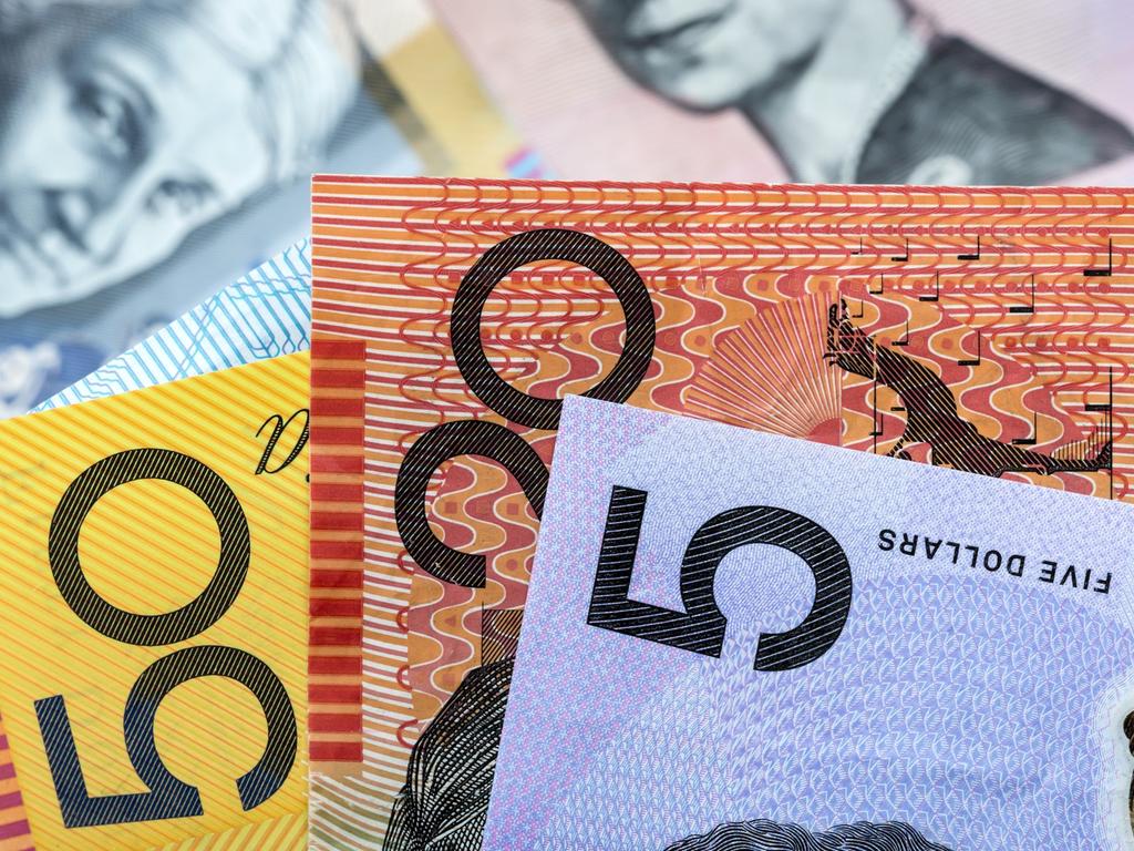 Australian Money Background