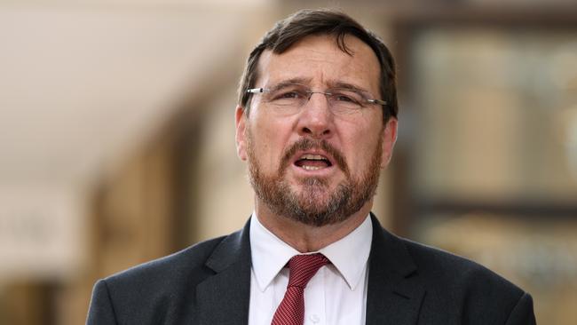 National Secretary-Treasurer of the STA Gerard Dwyer. Picture: AAP Image/Joel Carrett