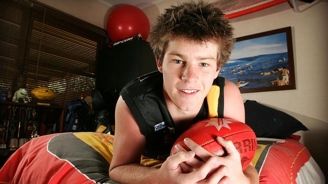 Bryce Gibbs in his Glenelg jumper before he was drafted to Carlton.