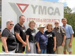 YMCA: Committee members at the club's 30th anniversary.