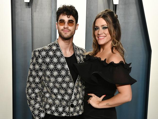 Darren Criss and Mia Swier were married in 2019. Picture: Frazer Harrison/Getty Images