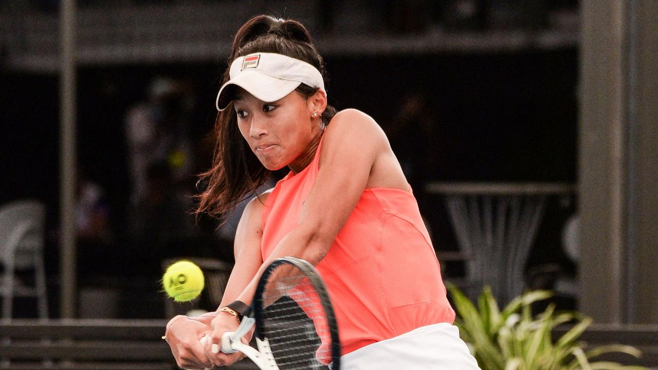 Hon is out of the Sydney Tennis Classic. (Photo by Brenton Edwards / AFP)