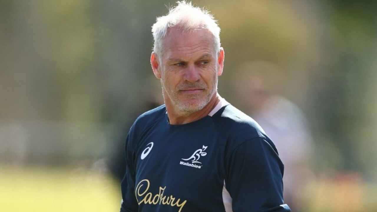 Wallabies attack coach Brad Davis has quit. Picture: Chris Hyde via Getty Images