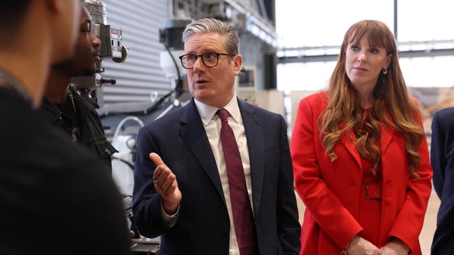 Labour Leader Sir Keir Starmer and Deputy Leader Angela Rayner.