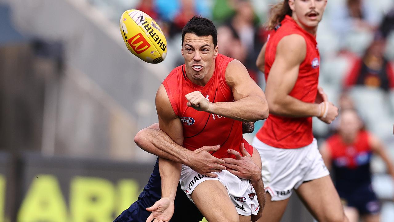 Dylan Shiel of the Bombers. Picture: Michael Klein