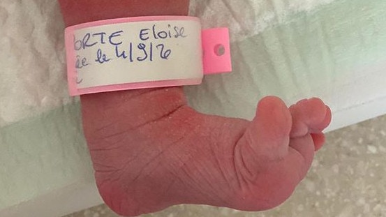 Richie Porte’s baby daughter Eloise was born on Saturday.