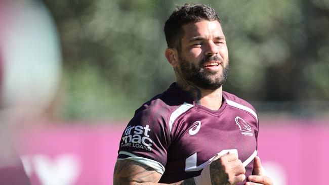 Broncos skipper Adam Reynolds is set to play on in 2026. Photo: Lachie Millard