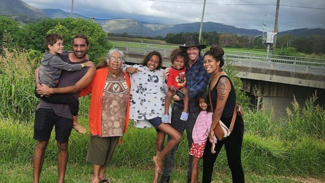 Ms Wightman with family. Picture: Supplied.