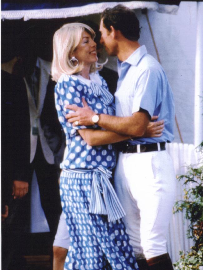 The pair together at a polo match.