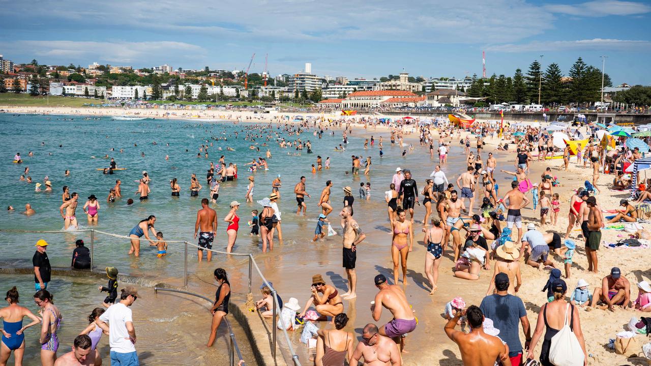 You wouldn’t know it was Australia Day. Picture: Tom Parrish