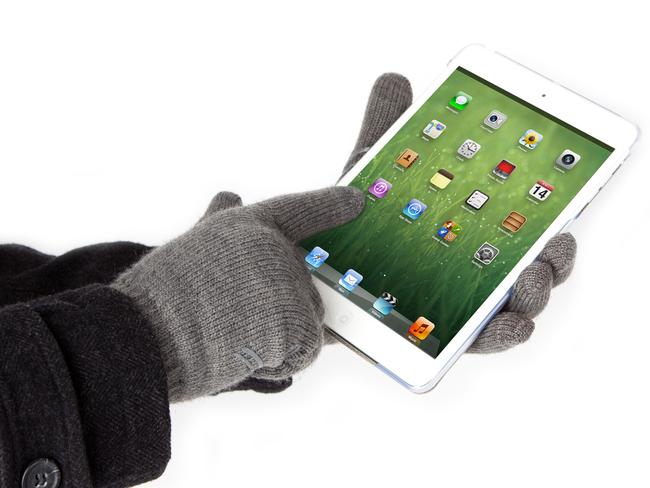 Moshi Digits smart gloves will keep you warm as you use a touchscreen. Picture: Supplied