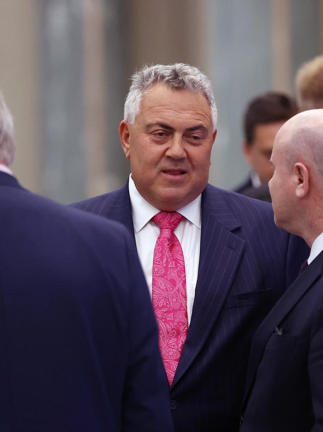 Joe Hockey, the former treasurer and former ambassador to the United States, said it was unfair not to name the person because it smeared others . Picture: Gary Ramage