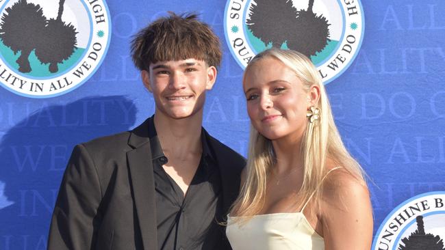 Tammy and George at the Sunshine Beach State High School formal 2024.