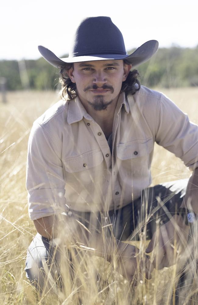 Stanthorpe sheep grazier Farmer Jarrad, 21, is looking to find love in 2025. Photo: Seven Media