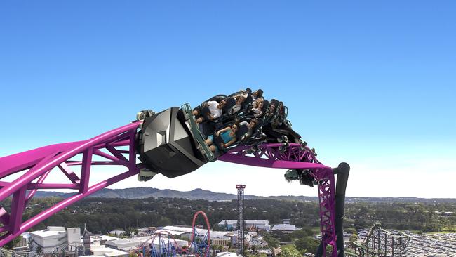 DC Rivals Hypercoaster at Movie World