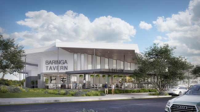 An artist’s impression of the $6.5 million Baringa Tavern in Stockland's Aura development.