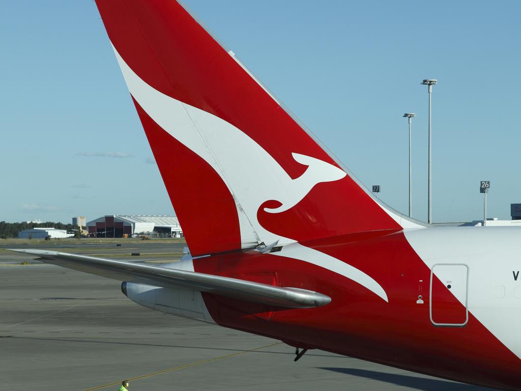 Qantas will cut international flights by 90 per cent as it responds to a downturn caused by coronavirus.