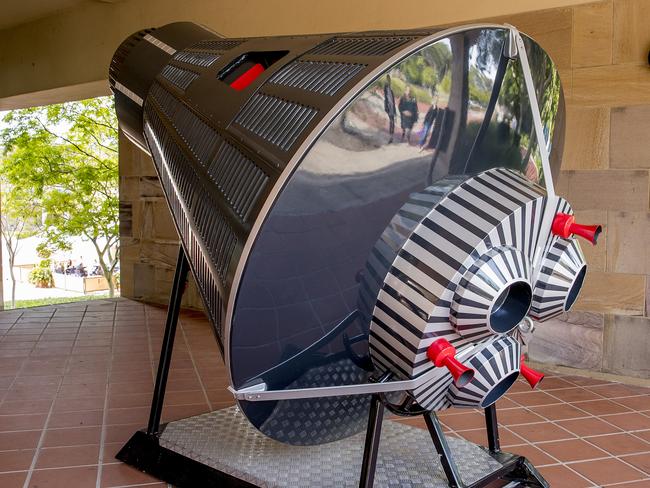 A 700kg replica space capsule from Aussie company Gilmour Space Technologies. Picture: Jerad Williams