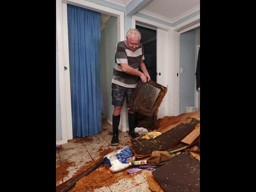 Flooded home at Cardwell