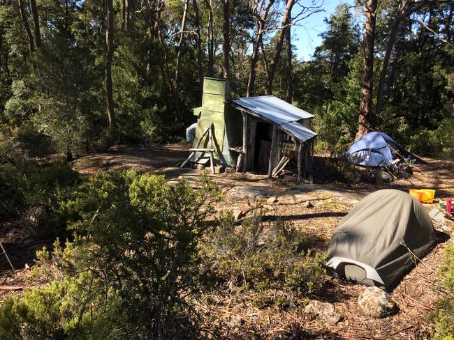 Halls Hut on Halls Island. Picture: SUPPLIED