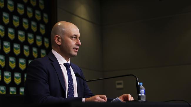 NRL CEO Todd Greenberg. Picture: Phil Hillyard