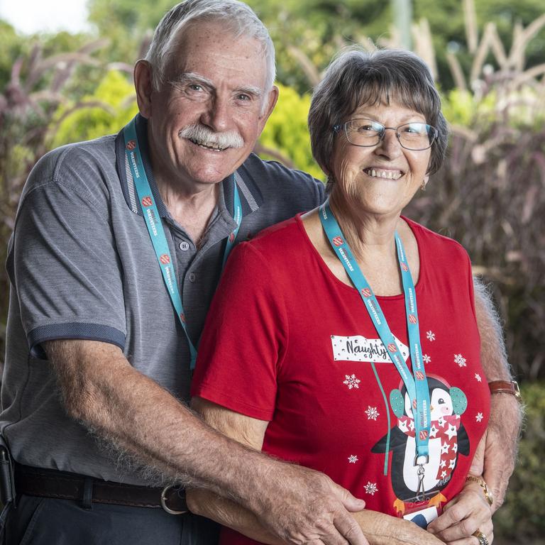 David and Joan Melandri volunteer with the Salvation Army. Picture: Nev Madsen.