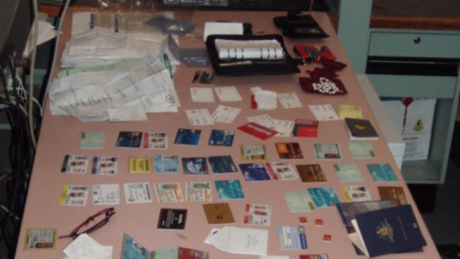 Some of the fake licences and credit cards allegedly used by Thomson when she was known as Jody Harris in 2006