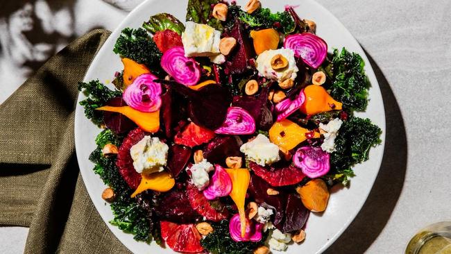 Roasted beets make this salad a sweet and savoury hit