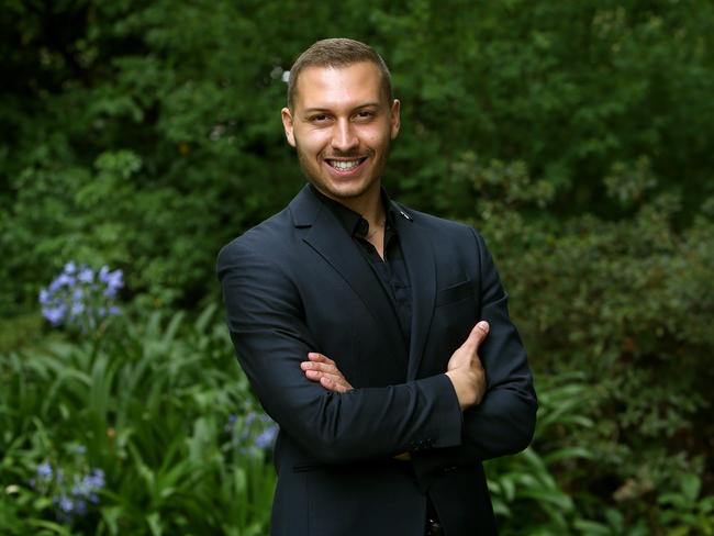 Acclaimed fashion designer and international business entrepreneur Paul Vasileff is the 2017 Young Australian of the Year. Picture: Andrew Taylor