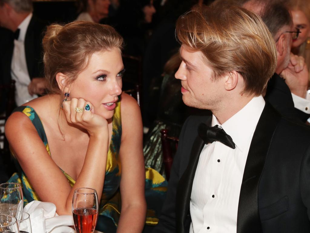 Swift and Alwyn at the Golden Globes in 2020. Picture: Christopher Polk/NBC/NBCU Photo Bank